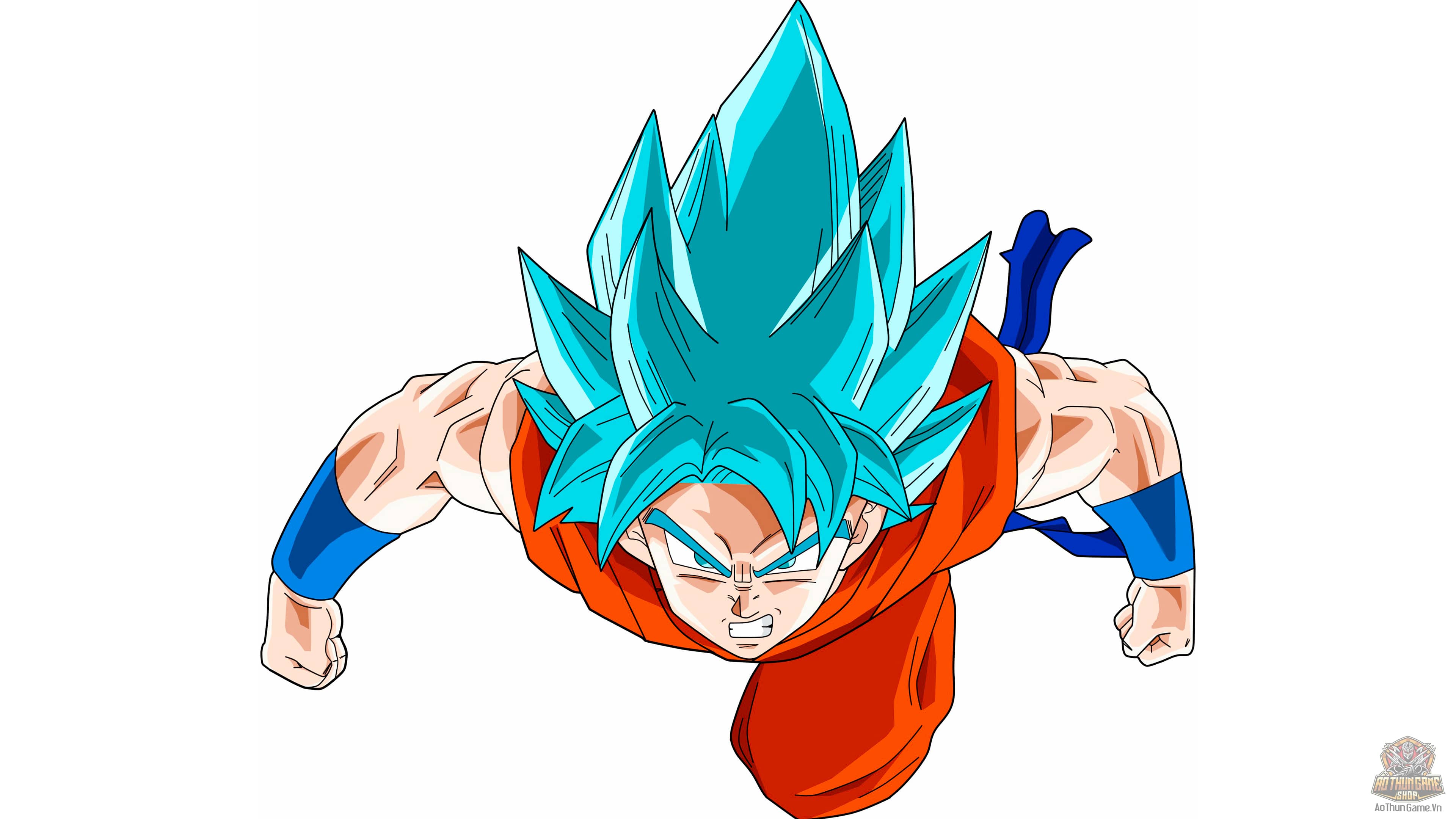 Tải hình nền Goku SSJ Blue Dragon balls Full HD